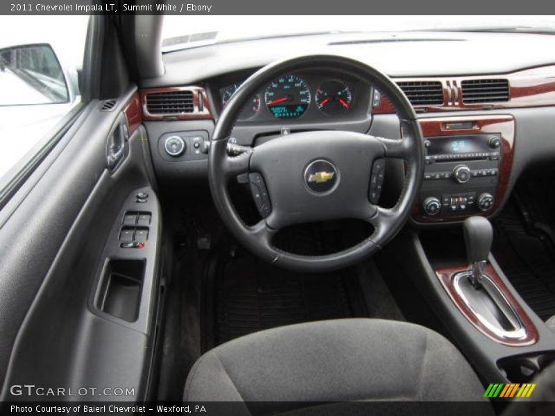 Summit White / Ebony 2011 Chevrolet Impala LT