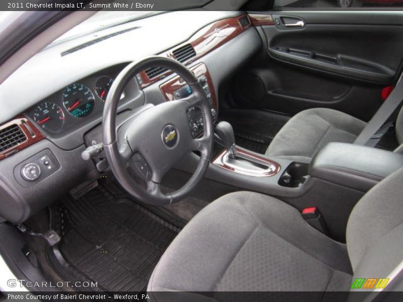 Summit White / Ebony 2011 Chevrolet Impala LT