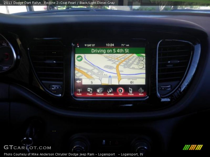 Redline 2-Coat Pearl / Black/Light Diesel Gray 2013 Dodge Dart Rallye