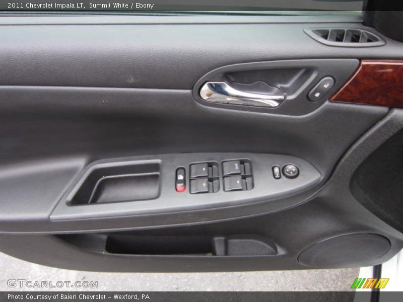 Summit White / Ebony 2011 Chevrolet Impala LT