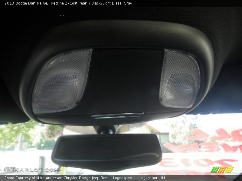 Redline 2-Coat Pearl / Black/Light Diesel Gray 2013 Dodge Dart Rallye