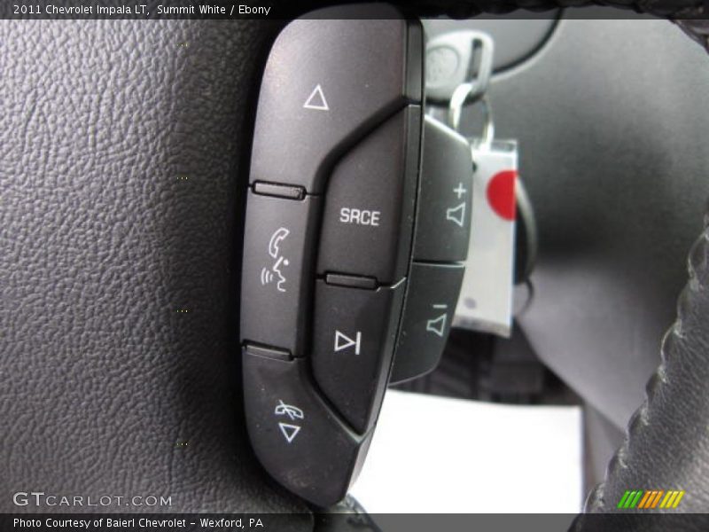 Summit White / Ebony 2011 Chevrolet Impala LT
