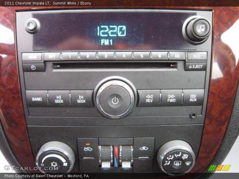 Summit White / Ebony 2011 Chevrolet Impala LT
