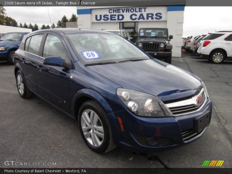 Twilight Blue / Charcoal 2008 Saturn Astra XR Sedan