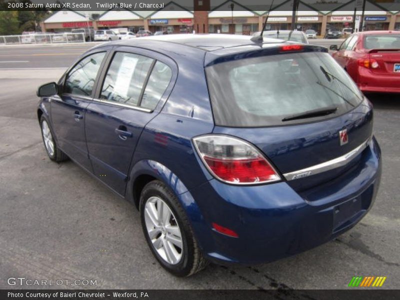 Twilight Blue / Charcoal 2008 Saturn Astra XR Sedan