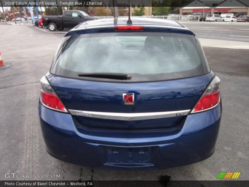 Twilight Blue / Charcoal 2008 Saturn Astra XR Sedan