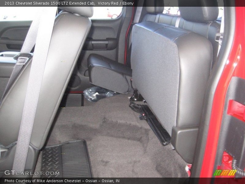 Rear Seat of 2013 Silverado 1500 LTZ Extended Cab
