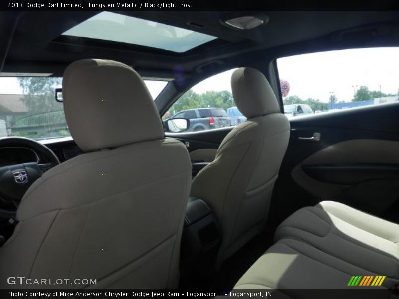Tungsten Metallic / Black/Light Frost 2013 Dodge Dart Limited