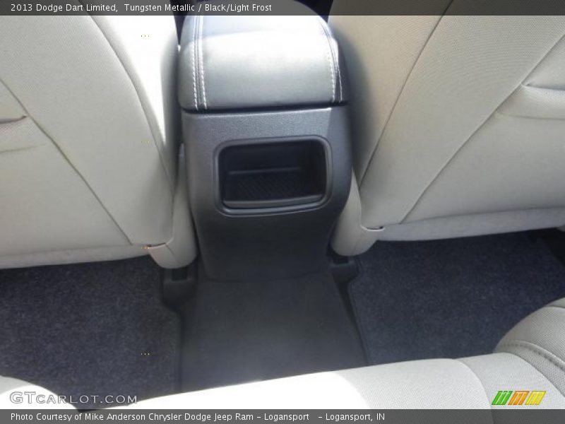 Tungsten Metallic / Black/Light Frost 2013 Dodge Dart Limited