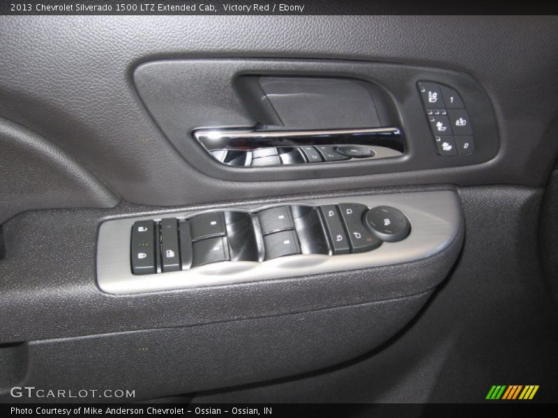 Controls of 2013 Silverado 1500 LTZ Extended Cab