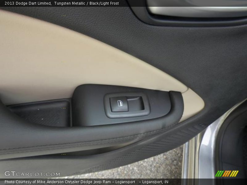 Tungsten Metallic / Black/Light Frost 2013 Dodge Dart Limited