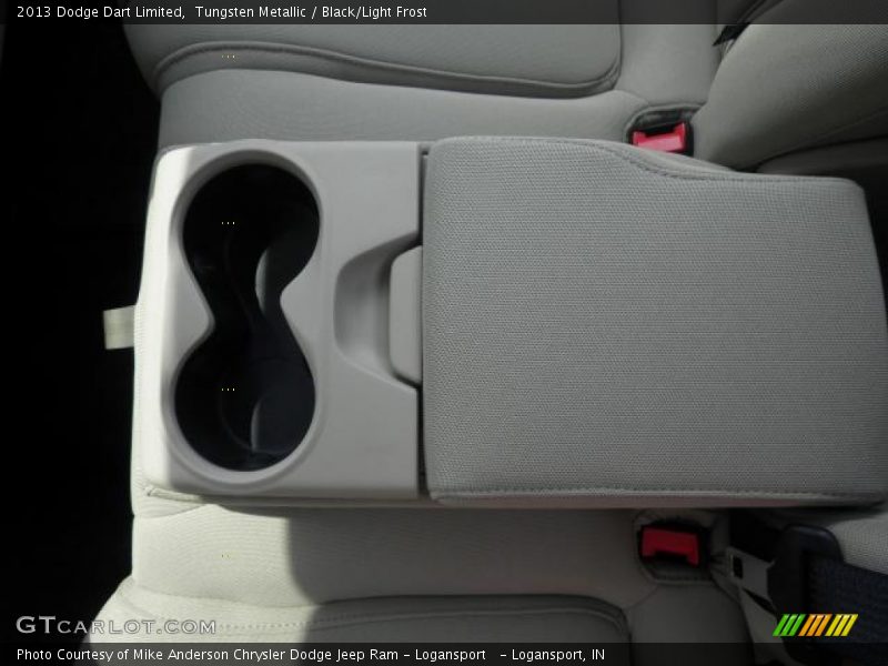 Tungsten Metallic / Black/Light Frost 2013 Dodge Dart Limited