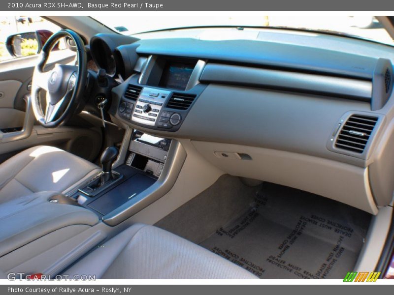 Basque Red Pearl / Taupe 2010 Acura RDX SH-AWD