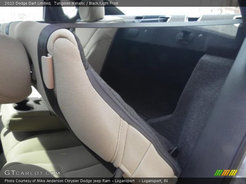 Tungsten Metallic / Black/Light Frost 2013 Dodge Dart Limited