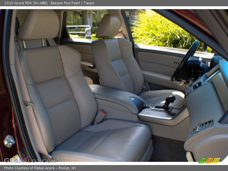 Basque Red Pearl / Taupe 2010 Acura RDX SH-AWD