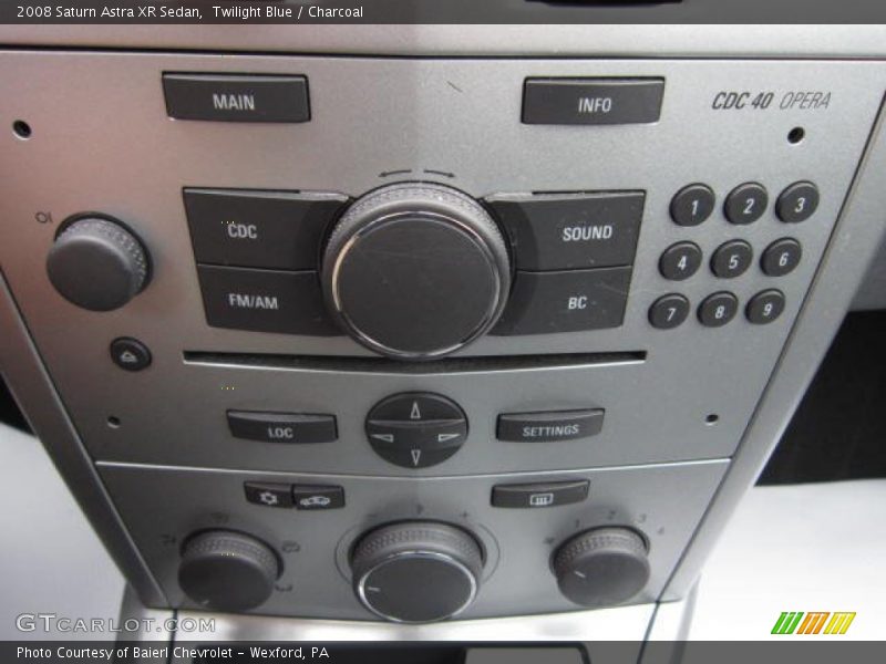 Twilight Blue / Charcoal 2008 Saturn Astra XR Sedan