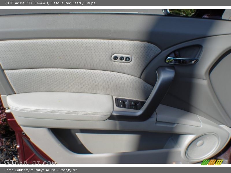 Basque Red Pearl / Taupe 2010 Acura RDX SH-AWD