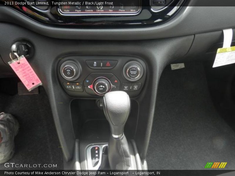 Tungsten Metallic / Black/Light Frost 2013 Dodge Dart Limited