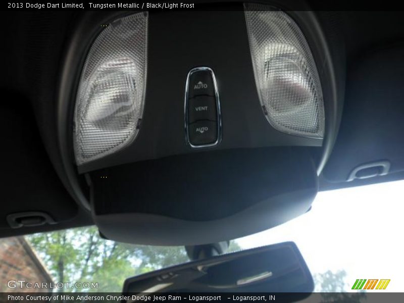 Tungsten Metallic / Black/Light Frost 2013 Dodge Dart Limited