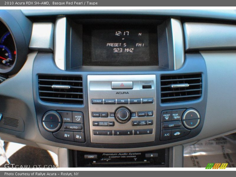 Basque Red Pearl / Taupe 2010 Acura RDX SH-AWD