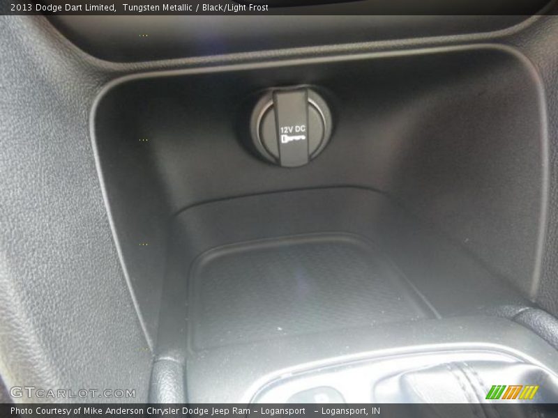 Tungsten Metallic / Black/Light Frost 2013 Dodge Dart Limited