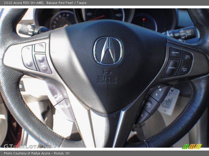 Basque Red Pearl / Taupe 2010 Acura RDX SH-AWD