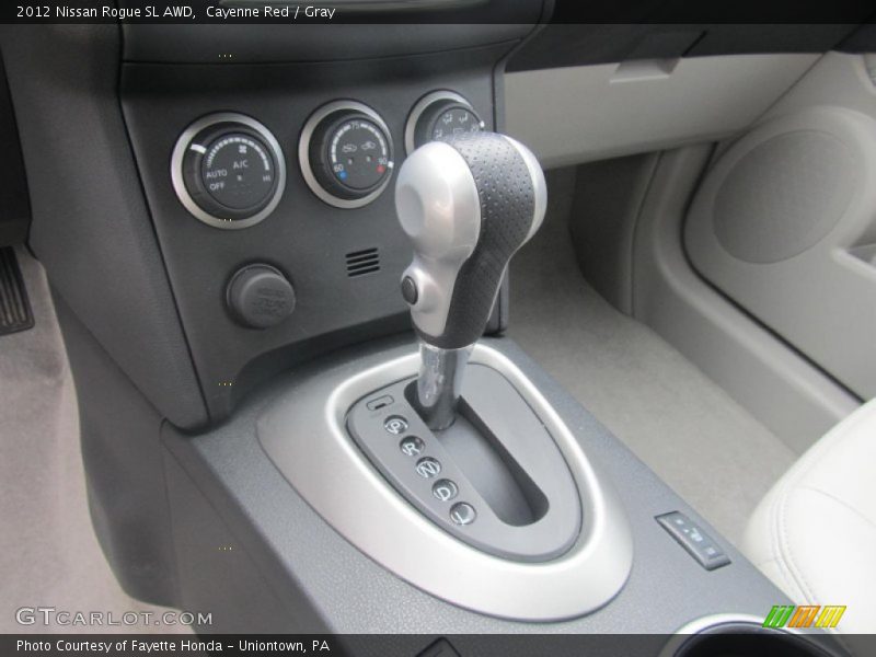 Cayenne Red / Gray 2012 Nissan Rogue SL AWD