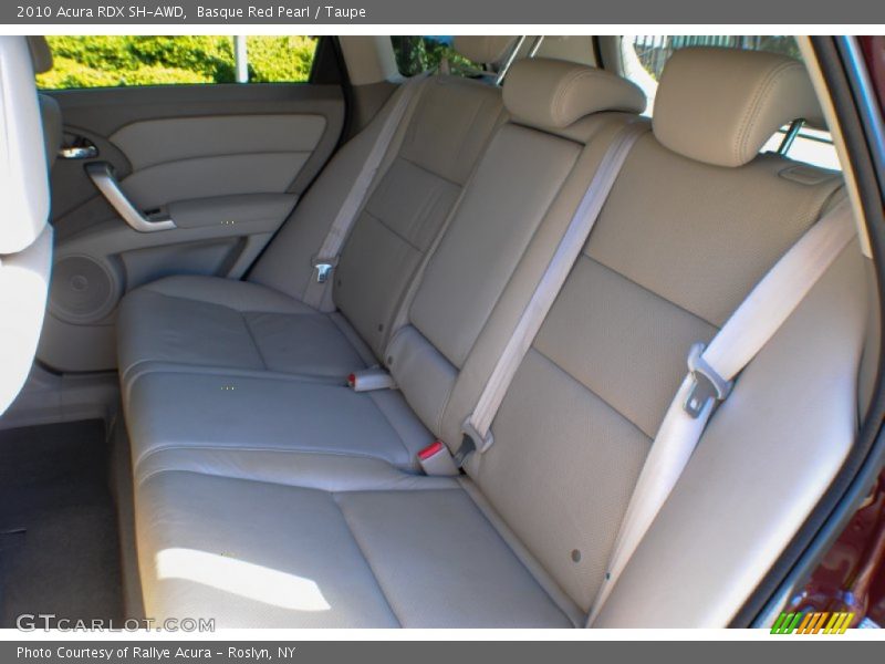 Basque Red Pearl / Taupe 2010 Acura RDX SH-AWD