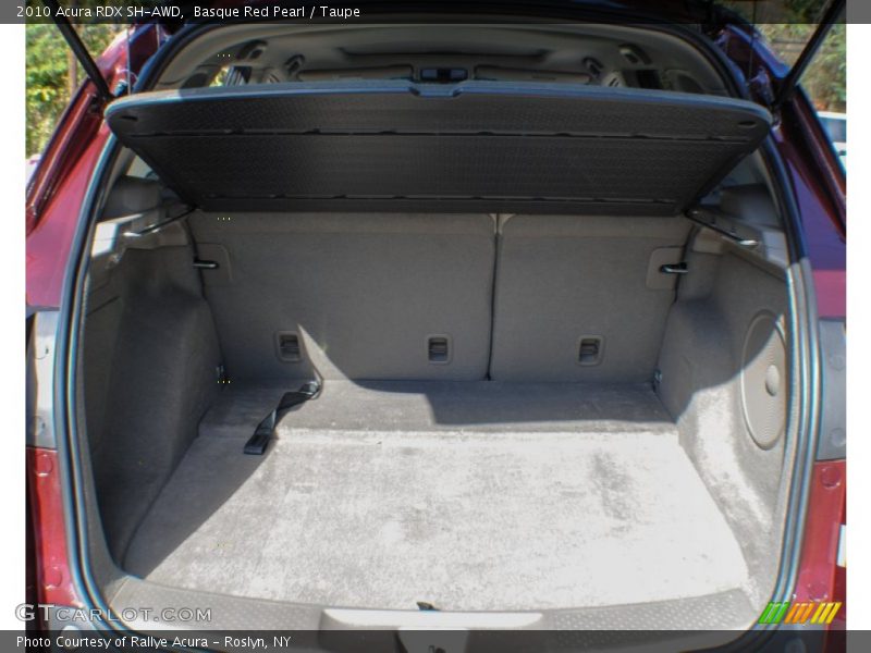 Basque Red Pearl / Taupe 2010 Acura RDX SH-AWD