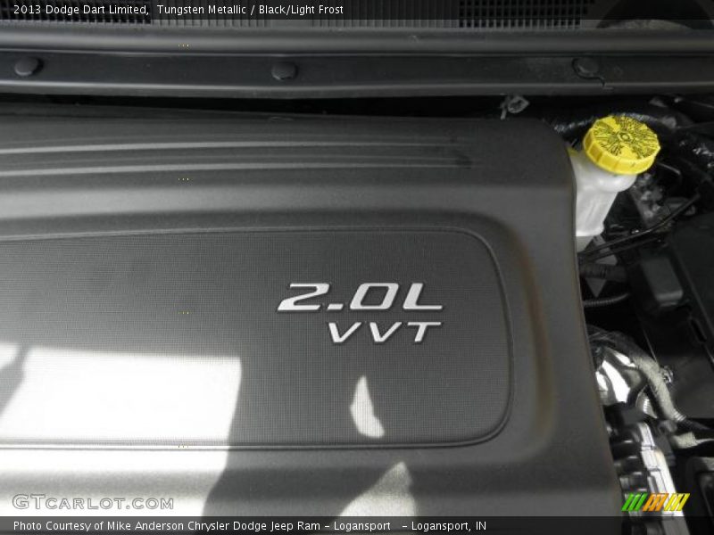 Tungsten Metallic / Black/Light Frost 2013 Dodge Dart Limited