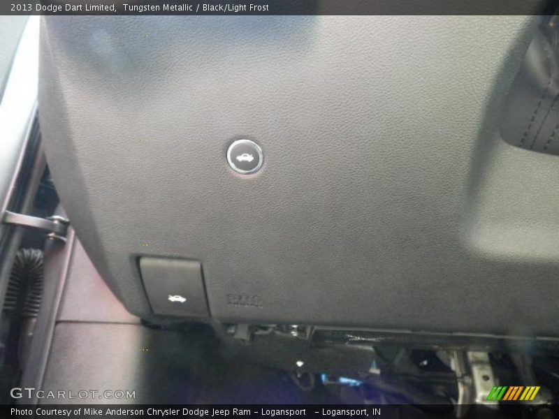 Tungsten Metallic / Black/Light Frost 2013 Dodge Dart Limited