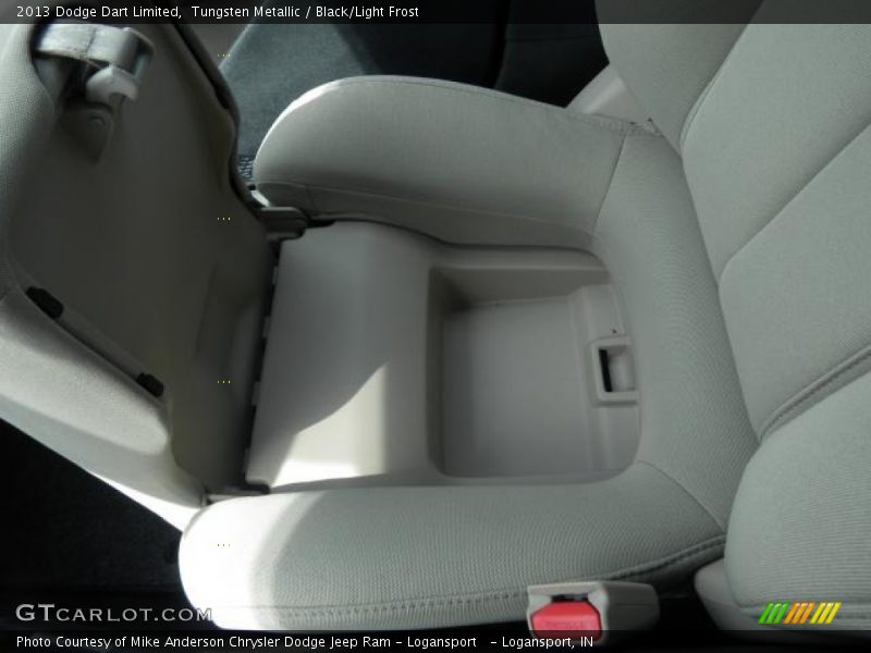 Tungsten Metallic / Black/Light Frost 2013 Dodge Dart Limited