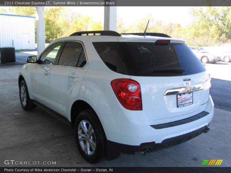Summit White / Brownstone/Jet Black 2013 Chevrolet Equinox LT