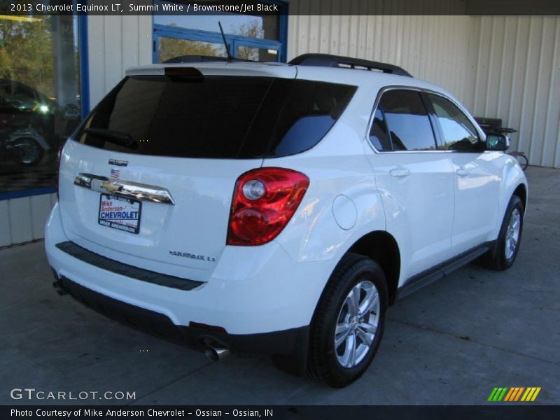 Summit White / Brownstone/Jet Black 2013 Chevrolet Equinox LT