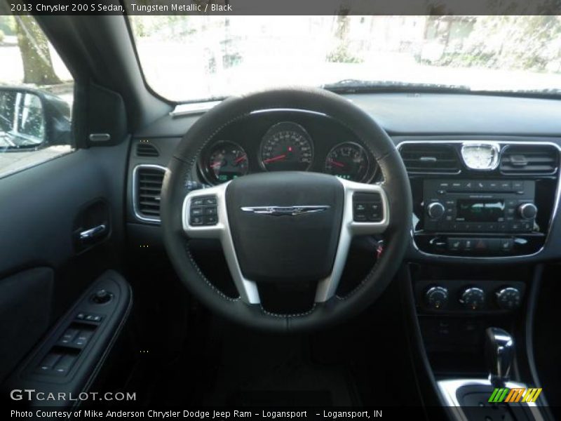 Tungsten Metallic / Black 2013 Chrysler 200 S Sedan
