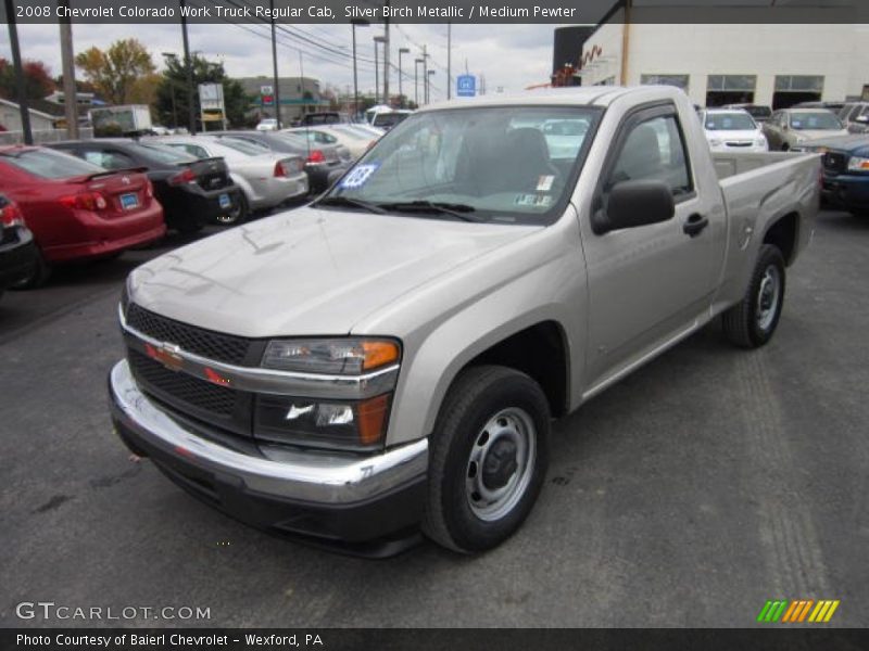 Front 3/4 View of 2008 Colorado Work Truck Regular Cab