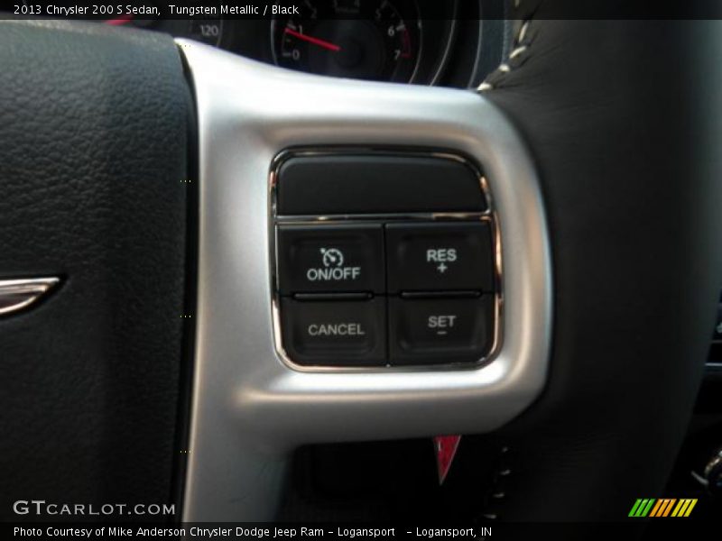 Tungsten Metallic / Black 2013 Chrysler 200 S Sedan