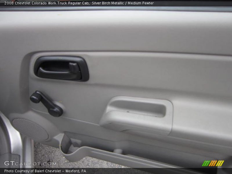 Silver Birch Metallic / Medium Pewter 2008 Chevrolet Colorado Work Truck Regular Cab