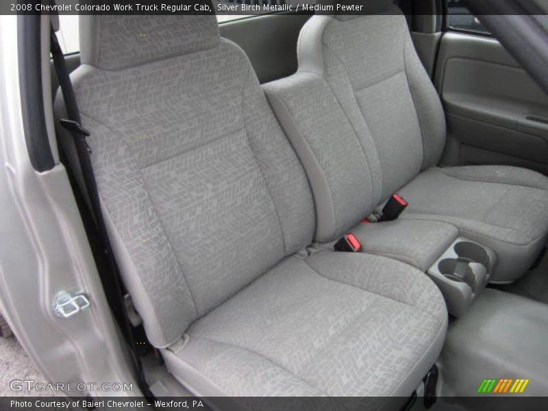 Front Seat of 2008 Colorado Work Truck Regular Cab