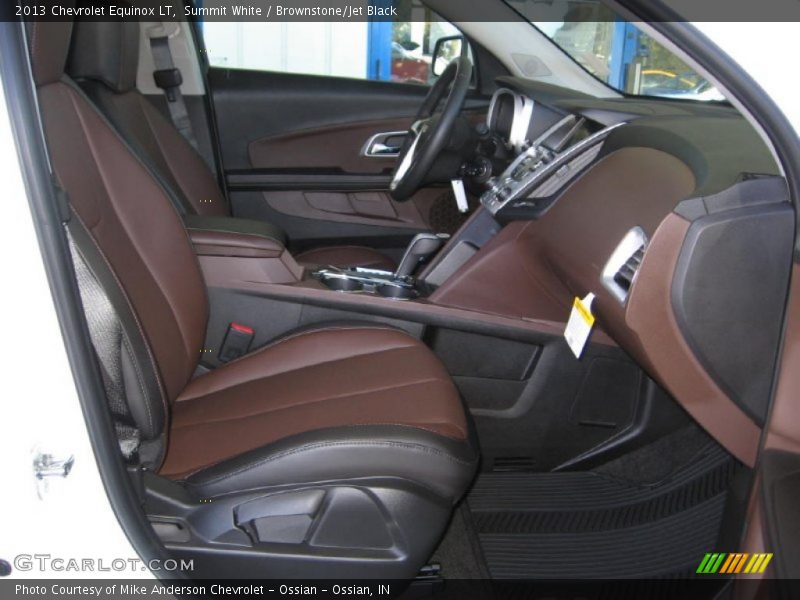 Front Seat of 2013 Equinox LT