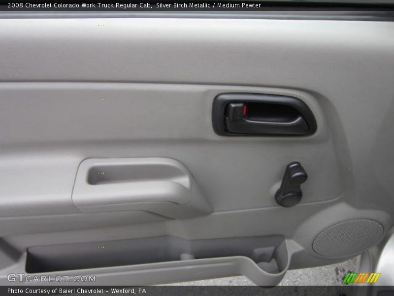 Silver Birch Metallic / Medium Pewter 2008 Chevrolet Colorado Work Truck Regular Cab