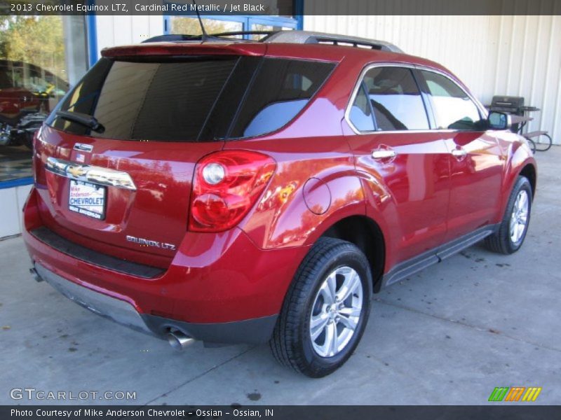 Cardinal Red Metallic / Jet Black 2013 Chevrolet Equinox LTZ