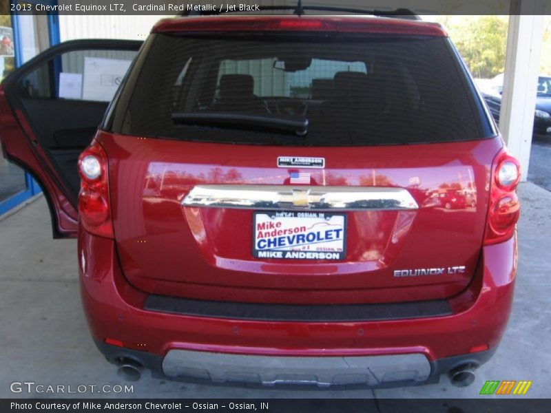 Cardinal Red Metallic / Jet Black 2013 Chevrolet Equinox LTZ