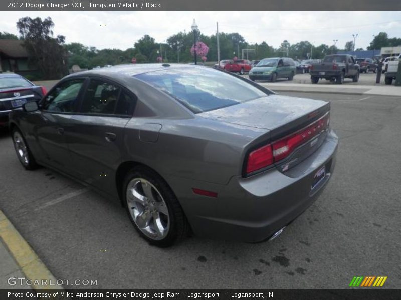 Tungsten Metallic / Black 2012 Dodge Charger SXT
