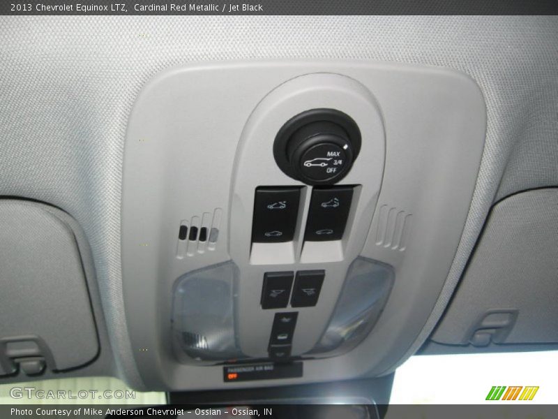 Controls of 2013 Equinox LTZ