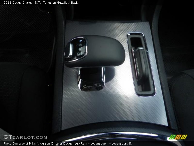 Tungsten Metallic / Black 2012 Dodge Charger SXT