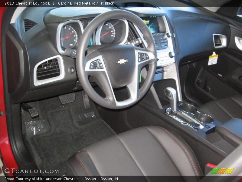 Jet Black Interior - 2013 Equinox LTZ 