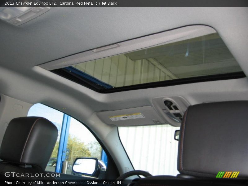 Sunroof of 2013 Equinox LTZ
