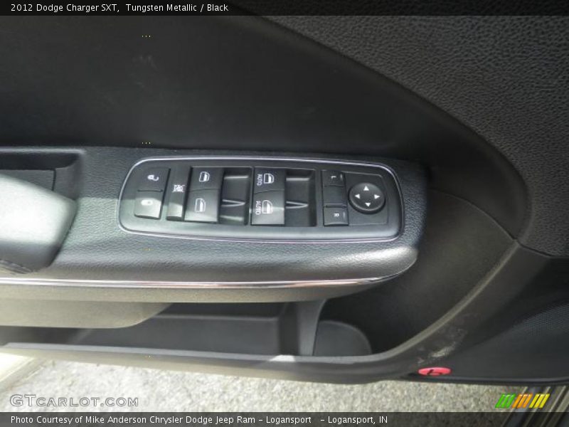 Tungsten Metallic / Black 2012 Dodge Charger SXT