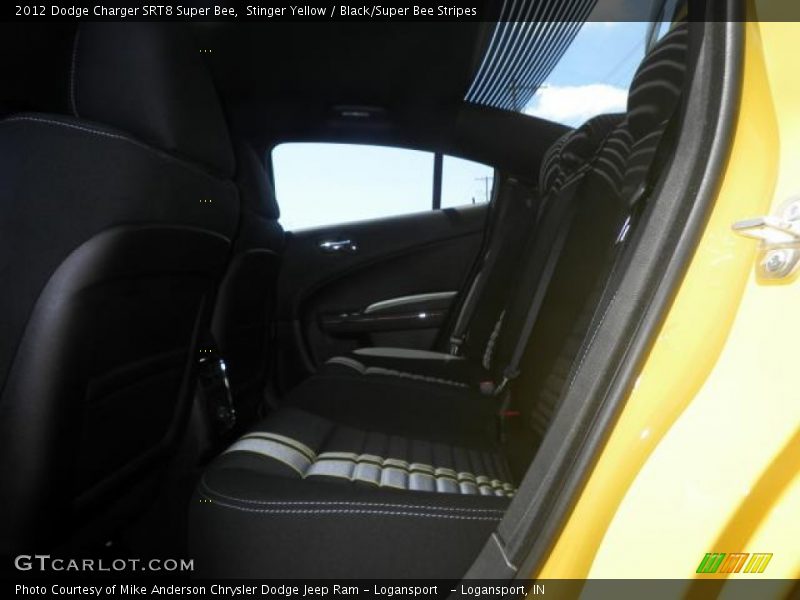 Stinger Yellow / Black/Super Bee Stripes 2012 Dodge Charger SRT8 Super Bee